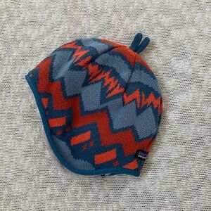 Patagonia Shearling Reversible Baby Beanie Hat, Size 3-6 months
